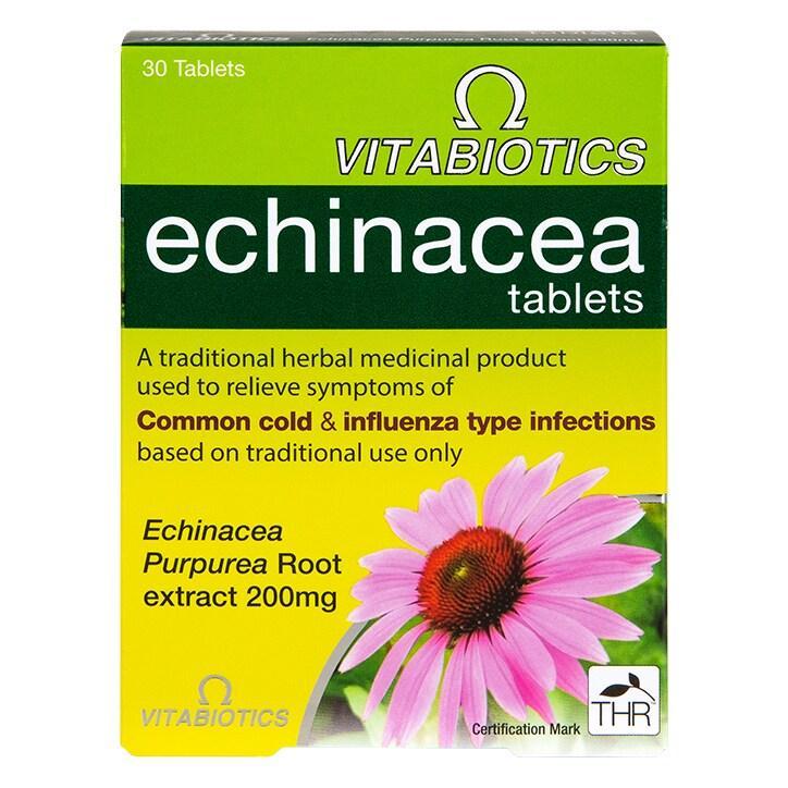 Vitabiotics Echinacea 30 Tablets - BeesActive Australia