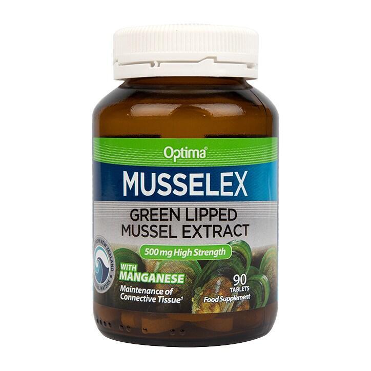 Optima Healthcare Musselflex Green Lipped Mussel Extract 90 Tablets - BeesActive Australia