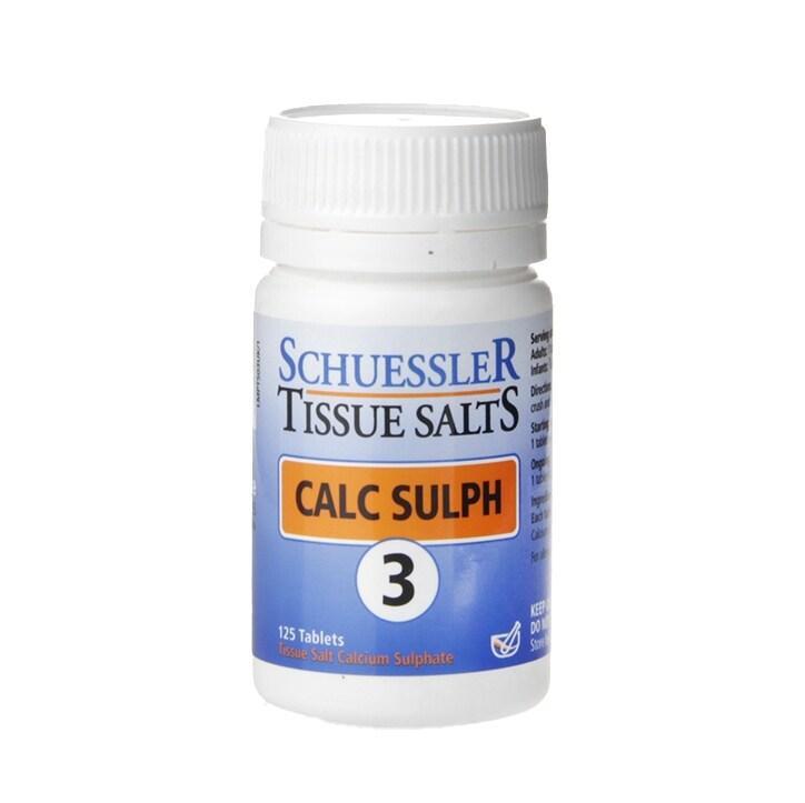 Schuessler Tissue Salts Calc Sulph 3 125 Tablets - BeesActive Australia