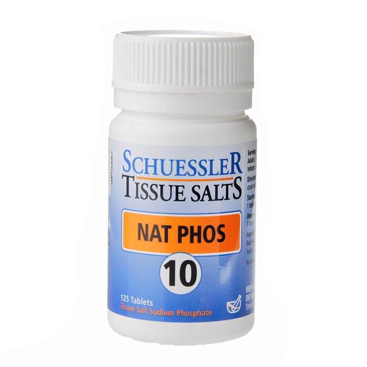 Schuessler Tissue Salts Nat Phos 10 125 Tablets - BeesActive Australia