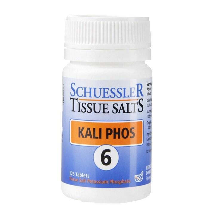 Schuessler Tissue Salts Kali Phos 6 125 Tablets - BeesActive Australia