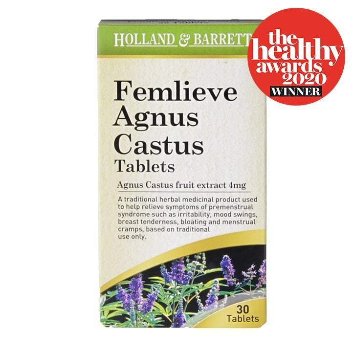 Holland & Barrett Femlieve Agnus Castus 4mg 30 Tablets - BeesActive Australia