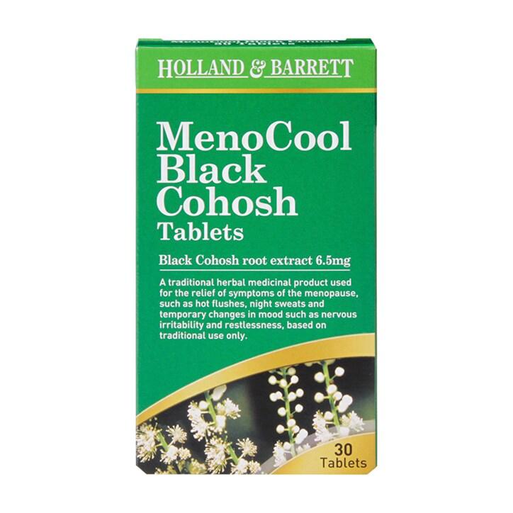 Holland & Barrett MenoCool Black Cohosh 30 Tablets - BeesActive Australia