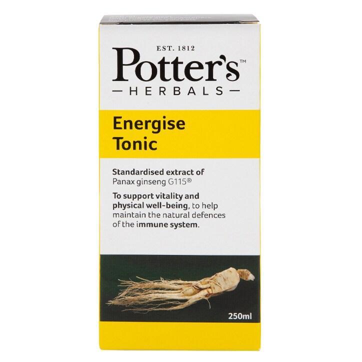 Potter's Energise Tonic 250ml - BeesActive Australia