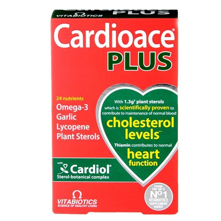 Vitabiotics Cardioace Plus 60 Capsules - BeesActive Australia