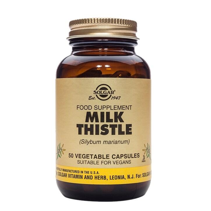 Solgar Milk Thistle 50 Vegetable Capsules - BeesActive Australia