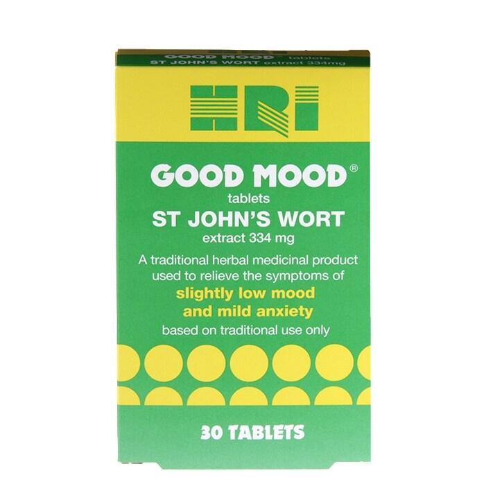 HRI Good Mood St John's Wort 30 Tablets - BeesActive Australia