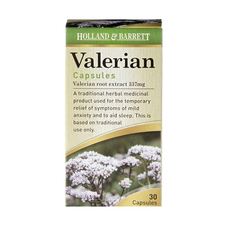 Holland & Barrett Valerian 337mg 30 Capsules - BeesActive Australia