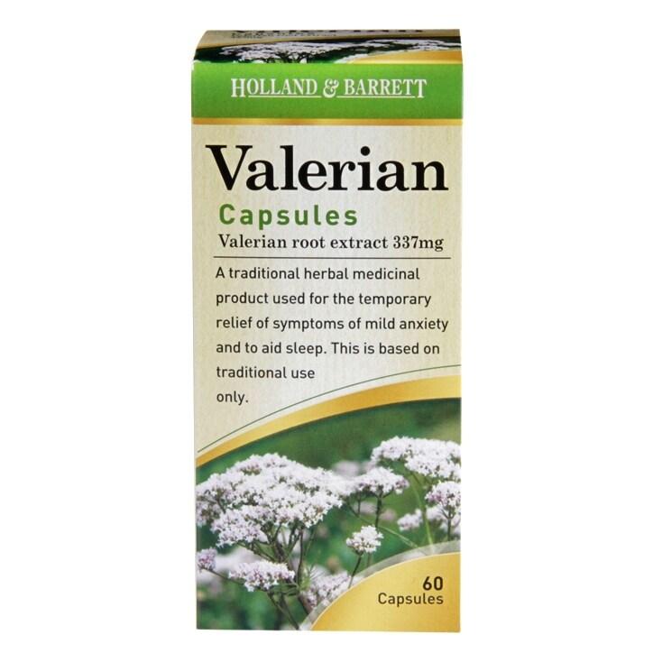 Holland & Barrett Valerian 337mg 60 Capsules - BeesActive Australia