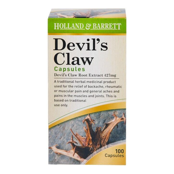 Holland & Barrett Devils Claw 100 Capsules - BeesActive Australia