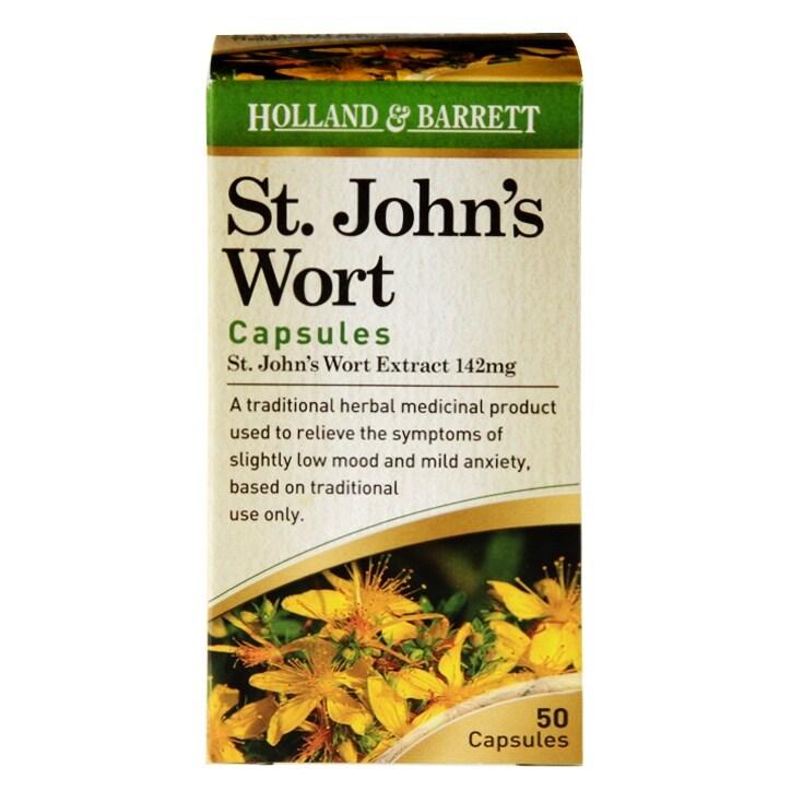 Holland & Barrett St John's Wort 50 Capsules - BeesActive Australia