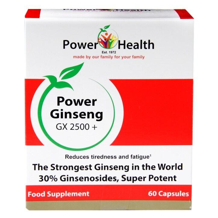 Power Health Power Ginseng GX2500+ 60 Capsules - BeesActive Australia