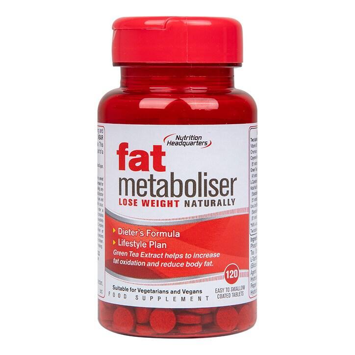Nutrition Headquarters Fat Metaboliser 120 Tablets - BeesActive Australia