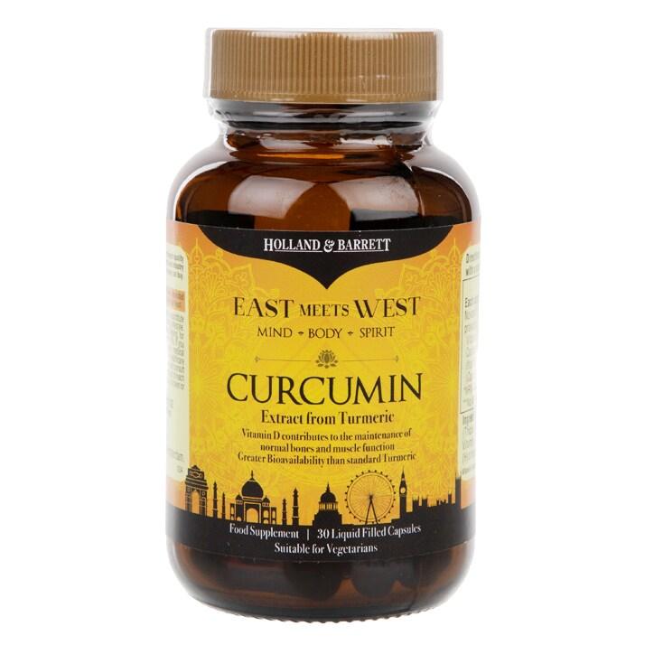 Holland & Barrett East Meets West Curcumin 30 Capsules - BeesActive Australia