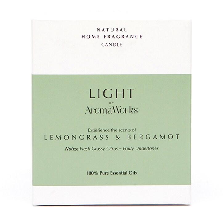 AromaWorks Lemongrass & Bergamot Candle - BeesActive Australia