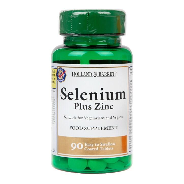 Holland & Barrett Selenium Plus Zinc 90 Tablets - BeesActive Australia