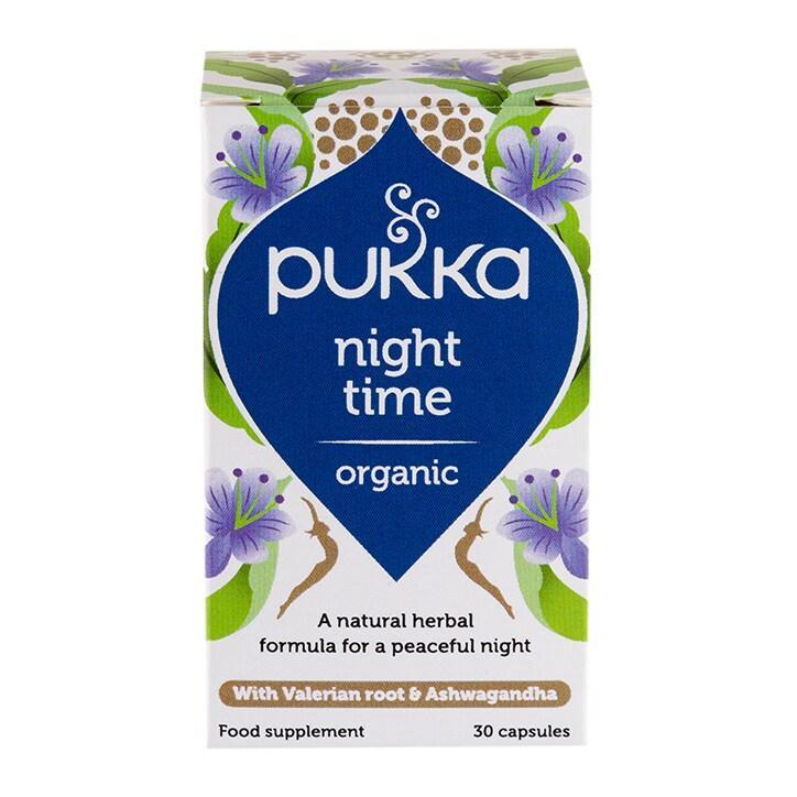 Pukka Night Time 30 Capsules - BeesActive Australia