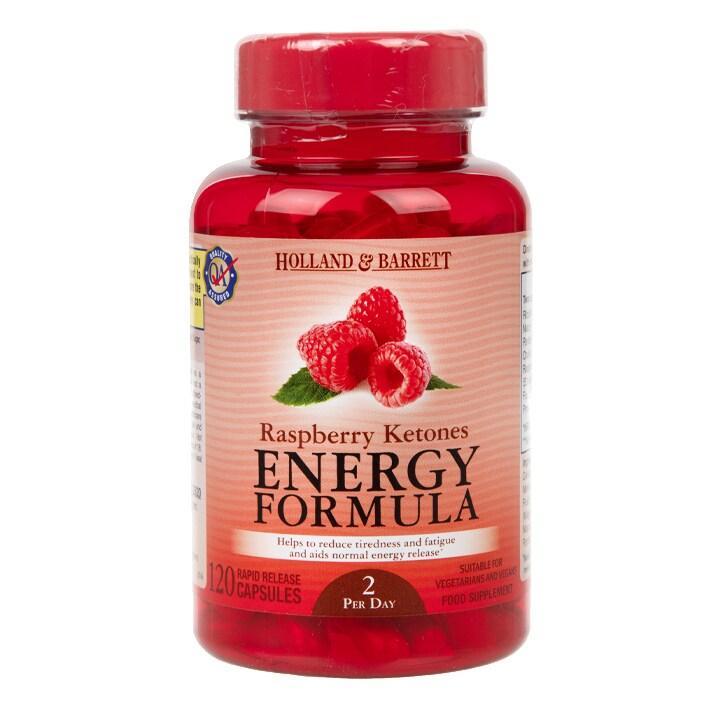 Holland & Barrett Raspberry Ketones Energy Formula 120 Capsules - BeesActive Australia