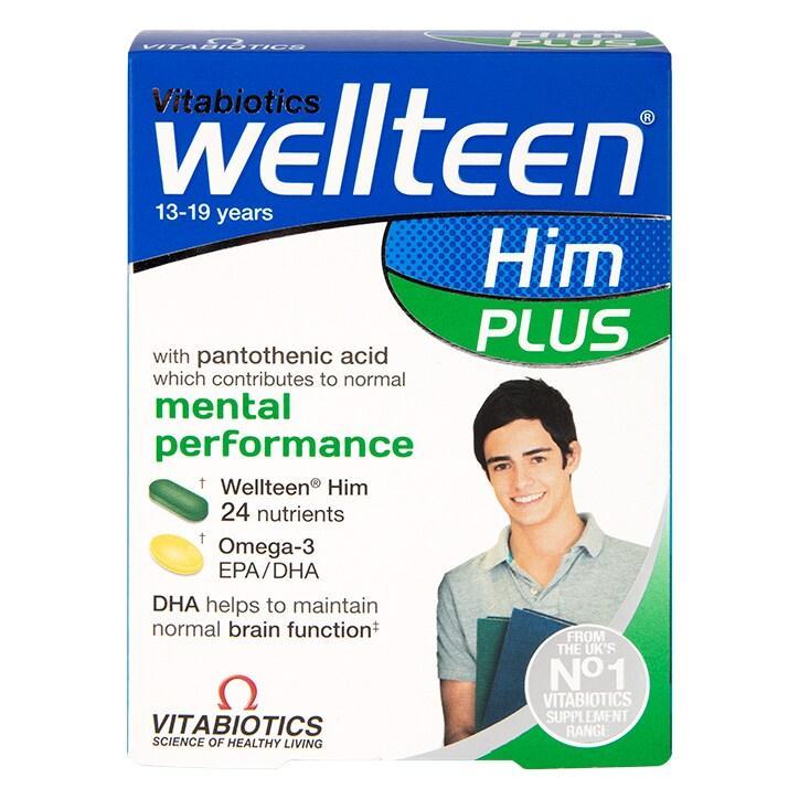 Vitabiotics Wellteen Him Plus 56 Tablets - BeesActive Australia