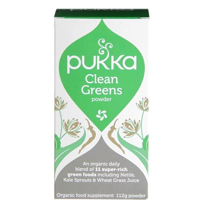 Pukka Clean Greens Powder 112g - BeesActive Australia