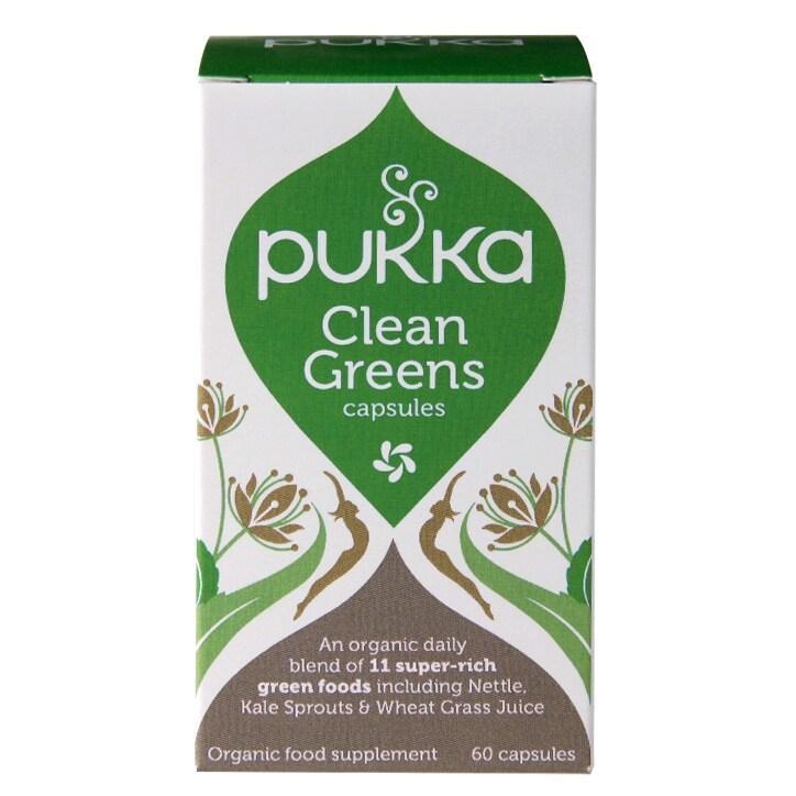 Pukka Clean Greens 60 Capsules - BeesActive Australia