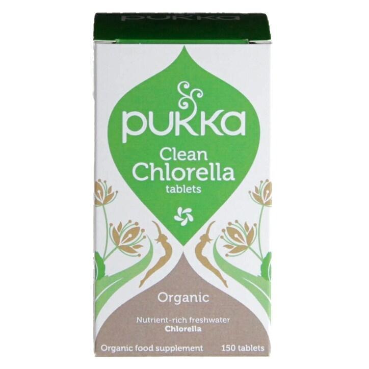 Pukka Organic Clean Chlorella 150 Tablets - BeesActive Australia