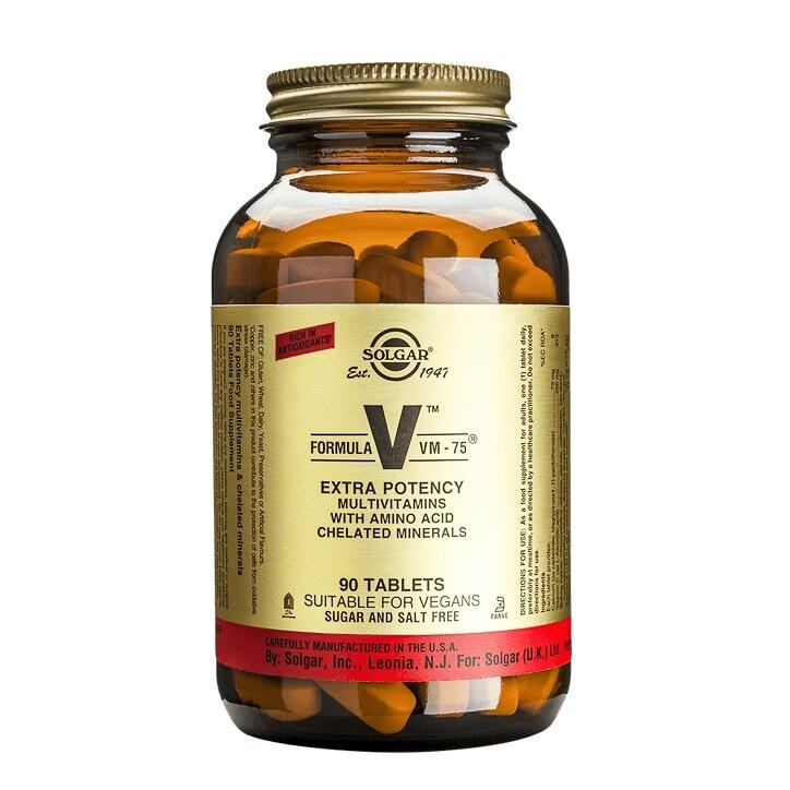 Solgar Formula VM-75 90 Tablets - BeesActive Australia