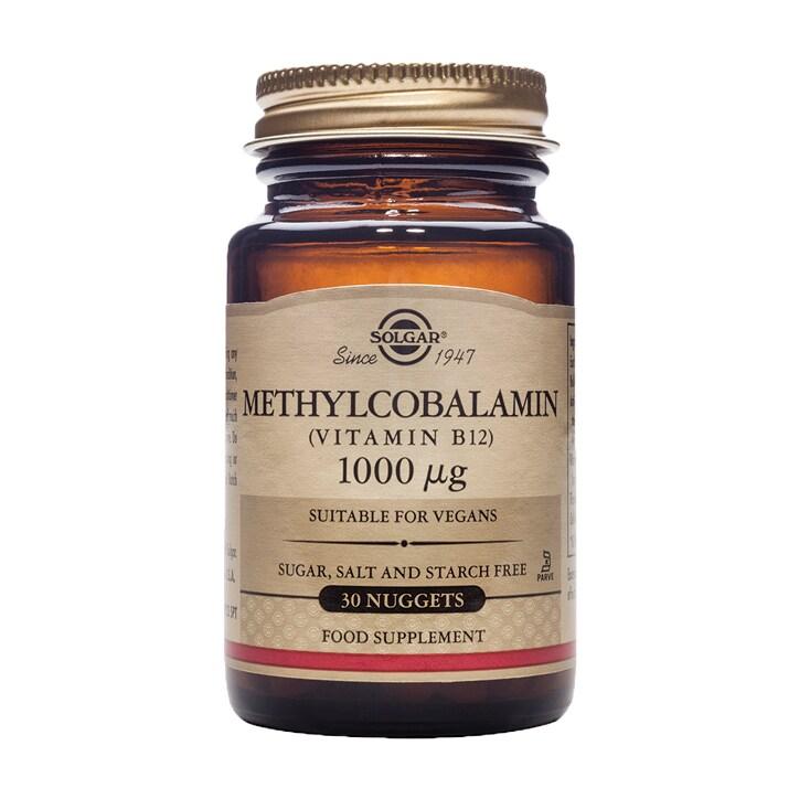 Solgar Methylcobalamin 1000µg 30 Nuggets - BeesActive Australia