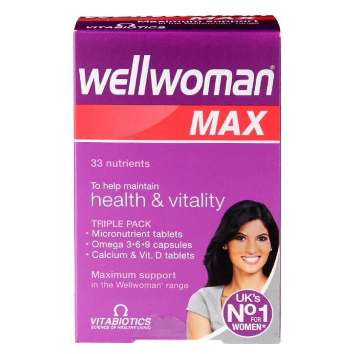 Vitabiotics Wellwoman Max 84 Tablets - BeesActive Australia