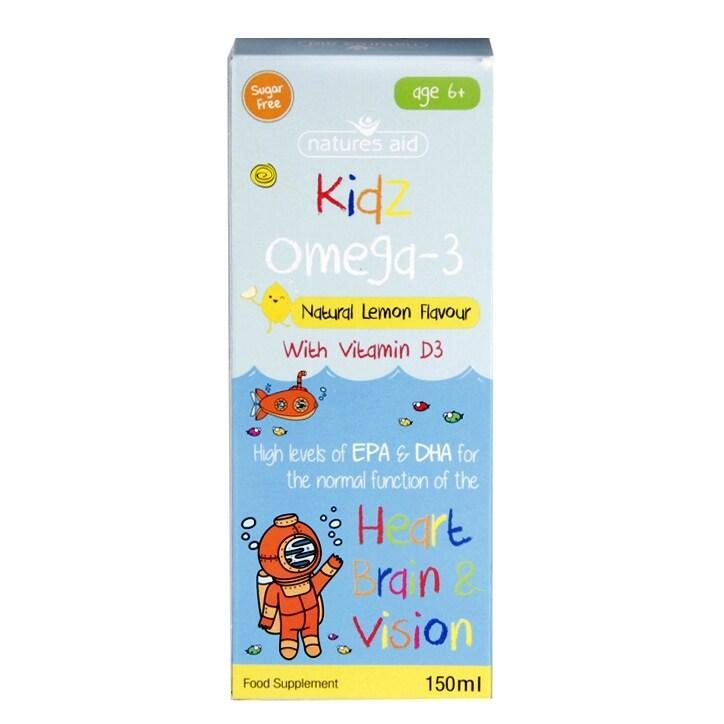 Nature's Aid Kidz Omega 3 Liquid 150ml - BeesActive Australia