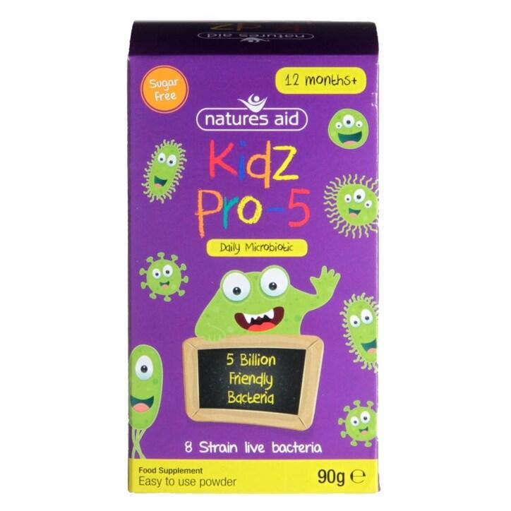 Nature’s Aid Kidz Pro-5 Daily Microbiotic Powder 90g - BeesActive Australia
