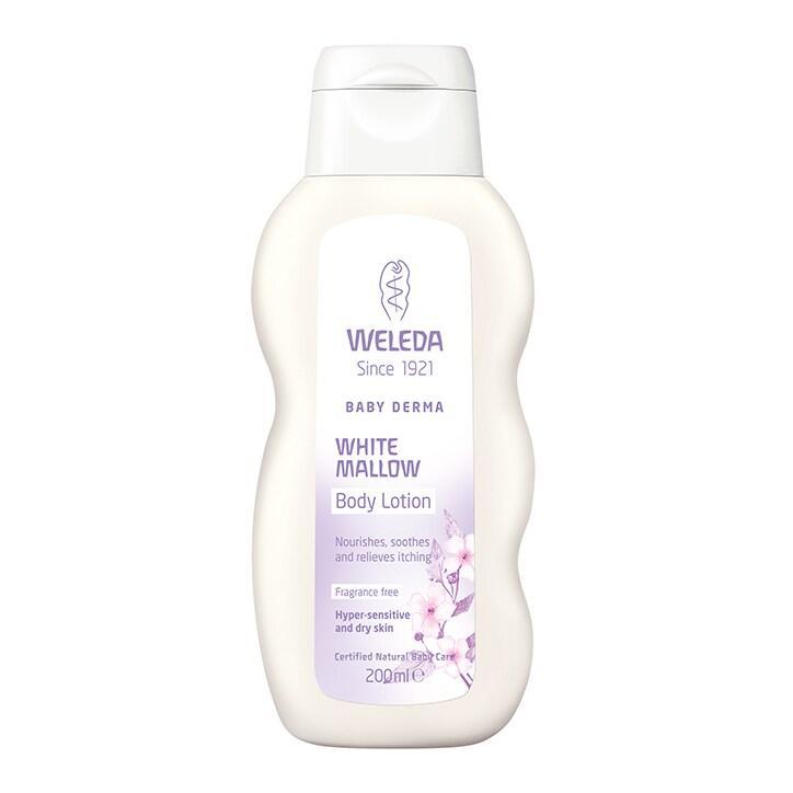 Weleda White Mallow Body Lotion 200ml - BeesActive Australia