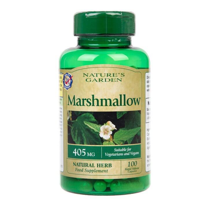 Nature's Garden Marshmallow 100 Capsules 405mg - BeesActive Australia