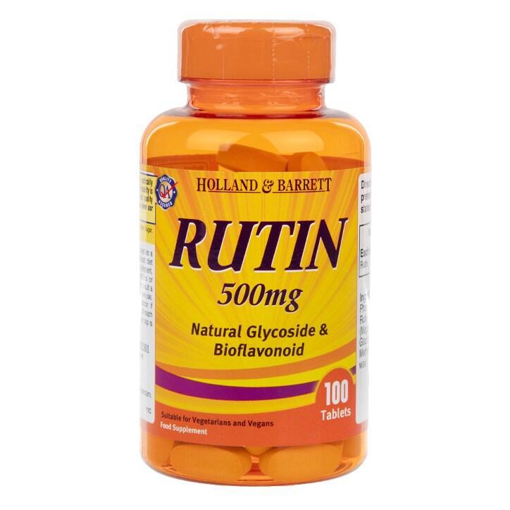 Holland & Barrett Rutin 100 Tablets 500mg - BeesActive Australia
