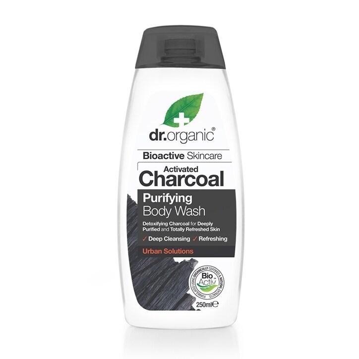Dr Organic Charcoal Body Wash 250ml - BeesActive Australia
