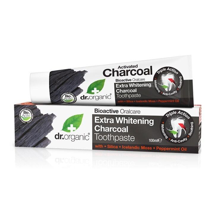 Dr Organic Charcoal Toothpaste 100ml - BeesActive Australia