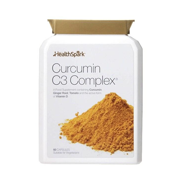 Health Spark Curcumin C3 Complex 60 Capsules - BeesActive Australia