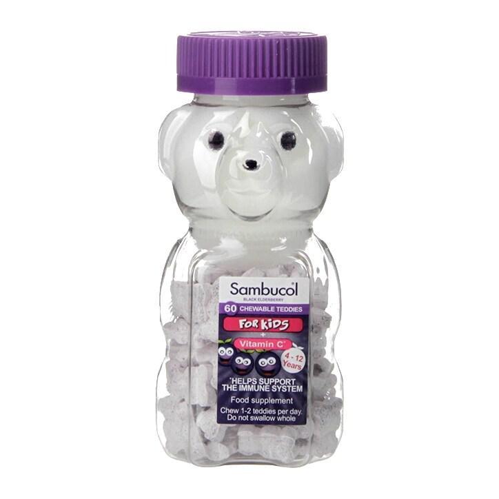Sambucol 60 Chewable Teddies - BeesActive Australia