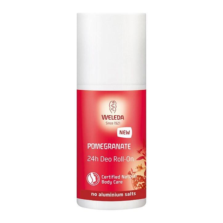 Weleda Pomegrante 24h Roll On Deodorant 50ml - BeesActive Australia