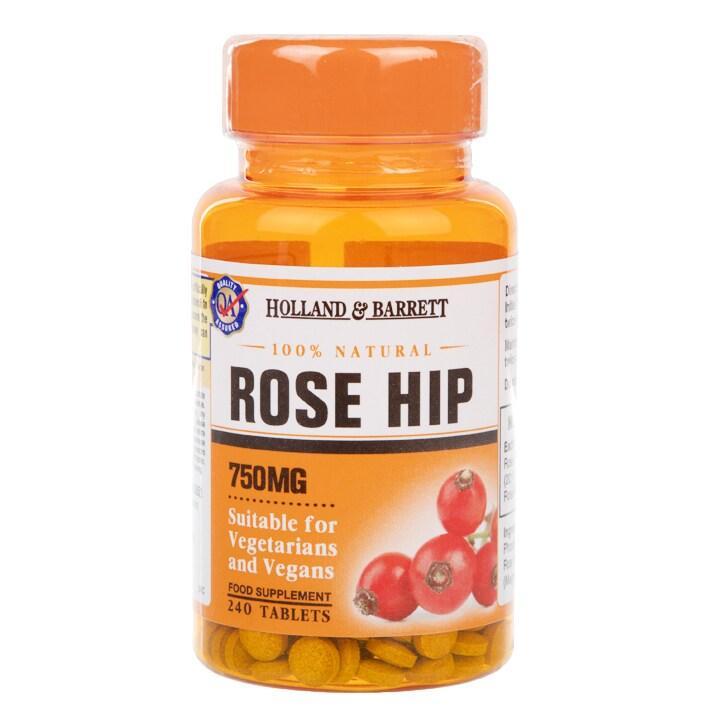 Holland & Barrett Rose Hip 240 Tablets 750mg - BeesActive Australia
