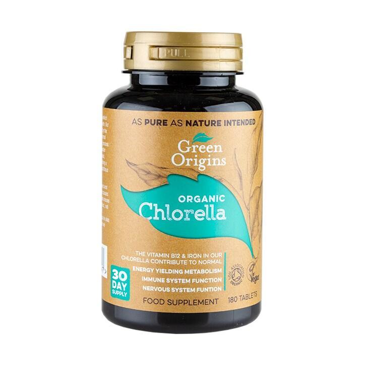 Green Origins Chlorella Tablets 500mg 180 Tablets - BeesActive Australia