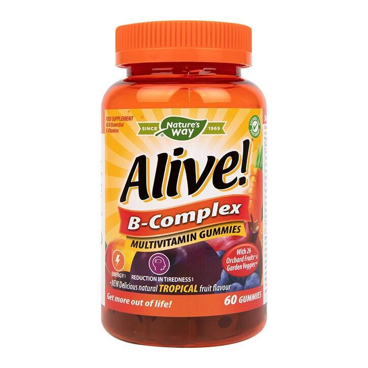 Nature's Way Alive! B Complex Multi Vitamins 60 Soft Jells - BeesActive Australia