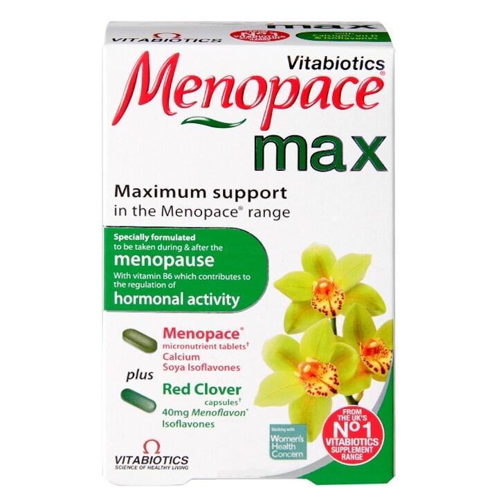 Vitabiotics Menopace Max 84 Tablets - BeesActive Australia