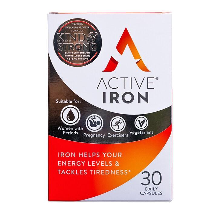 Active Iron 30 Capsules - BeesActive Australia