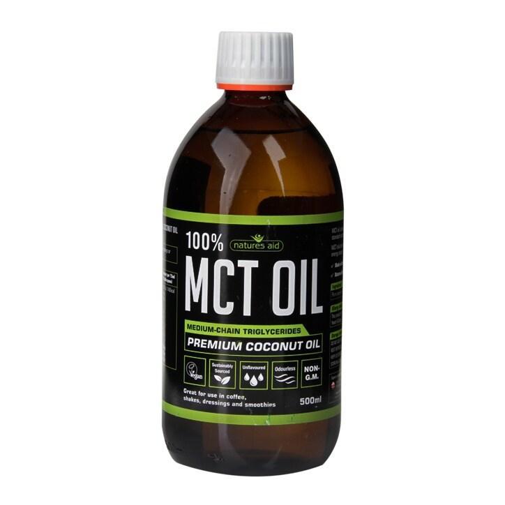 Nature's Aid 100% Pure MCT Oil 500ml - BeesActive Australia