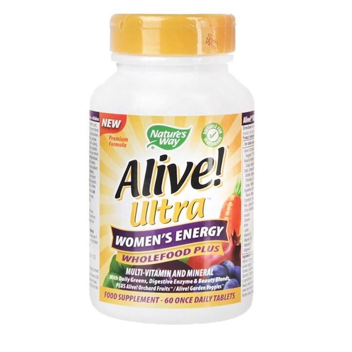 Nature's Way Alive! Women’s Ultra Energy Multi Vitamin & Energy 60 Tablets - BeesActive Australia