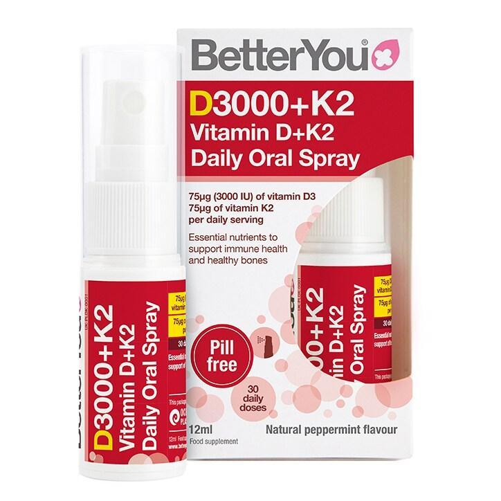 BetterYou Vitamin D + K2 Spray 12ml - BeesActive Australia