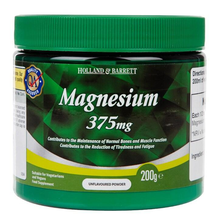Holland & Barrett Magnesium Powder 200g - BeesActive Australia