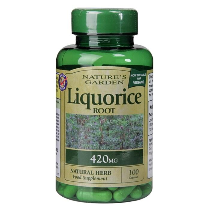 Nature’s Garden Liquorice Root 100 Capsules 420mg - BeesActive Australia