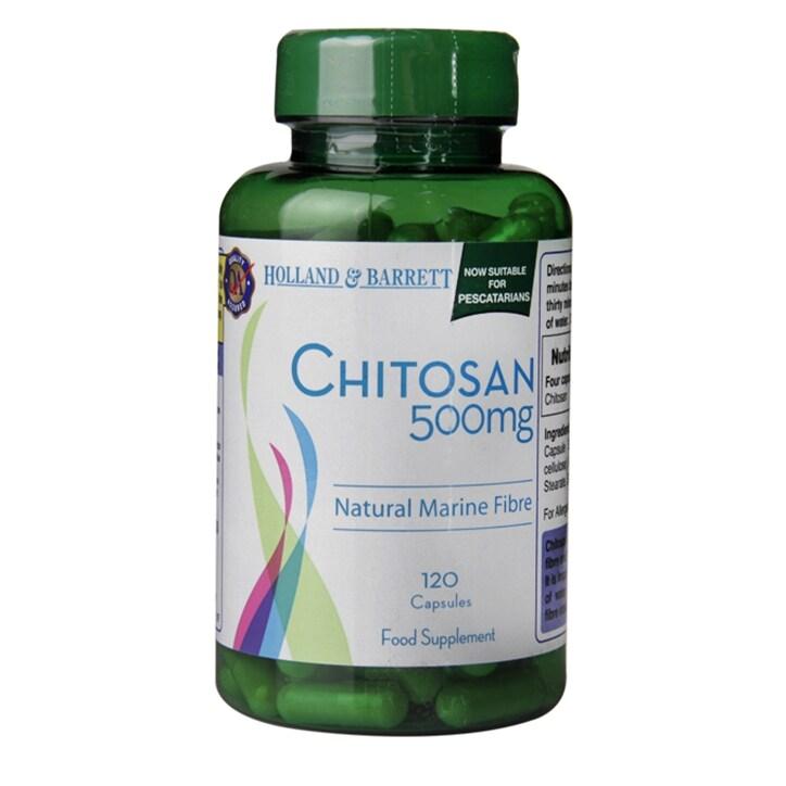 Holland & Barrett Chitosan Capsules 500mg 120 Softgel Capsules - BeesActive Australia